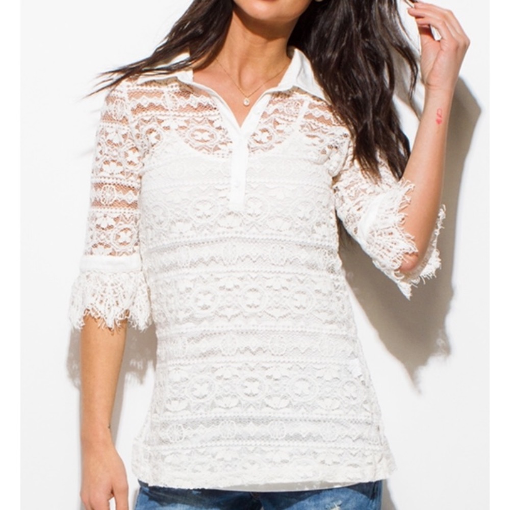 ⭐️Sale⭐️Lace Top & Cami Set